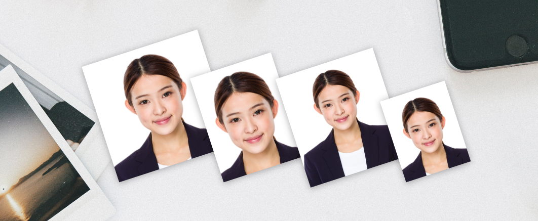 一次拍攝四種尺寸 ，滿足多種需求