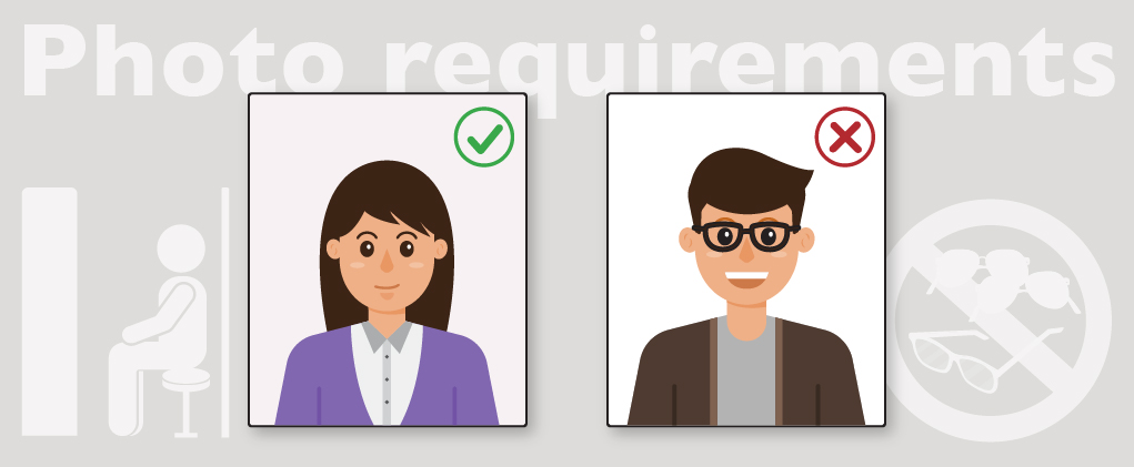 證件照拍攝須知