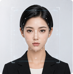 證件照合規智能檢測系統示意圖